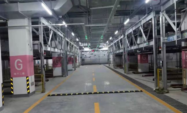 沉坑式三層升降橫移立體車庫(kù) 沉坑式三層升降橫移立體車庫(kù)
